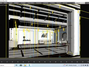 Lobby Design 3D Модель