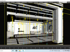Lobby Design 3D Model