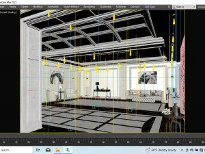 Lobby Design 3D Model