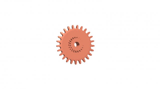 Pinion Model Cetak 3D .c4d .max .obj .3ds .fbx .stl .blend 
