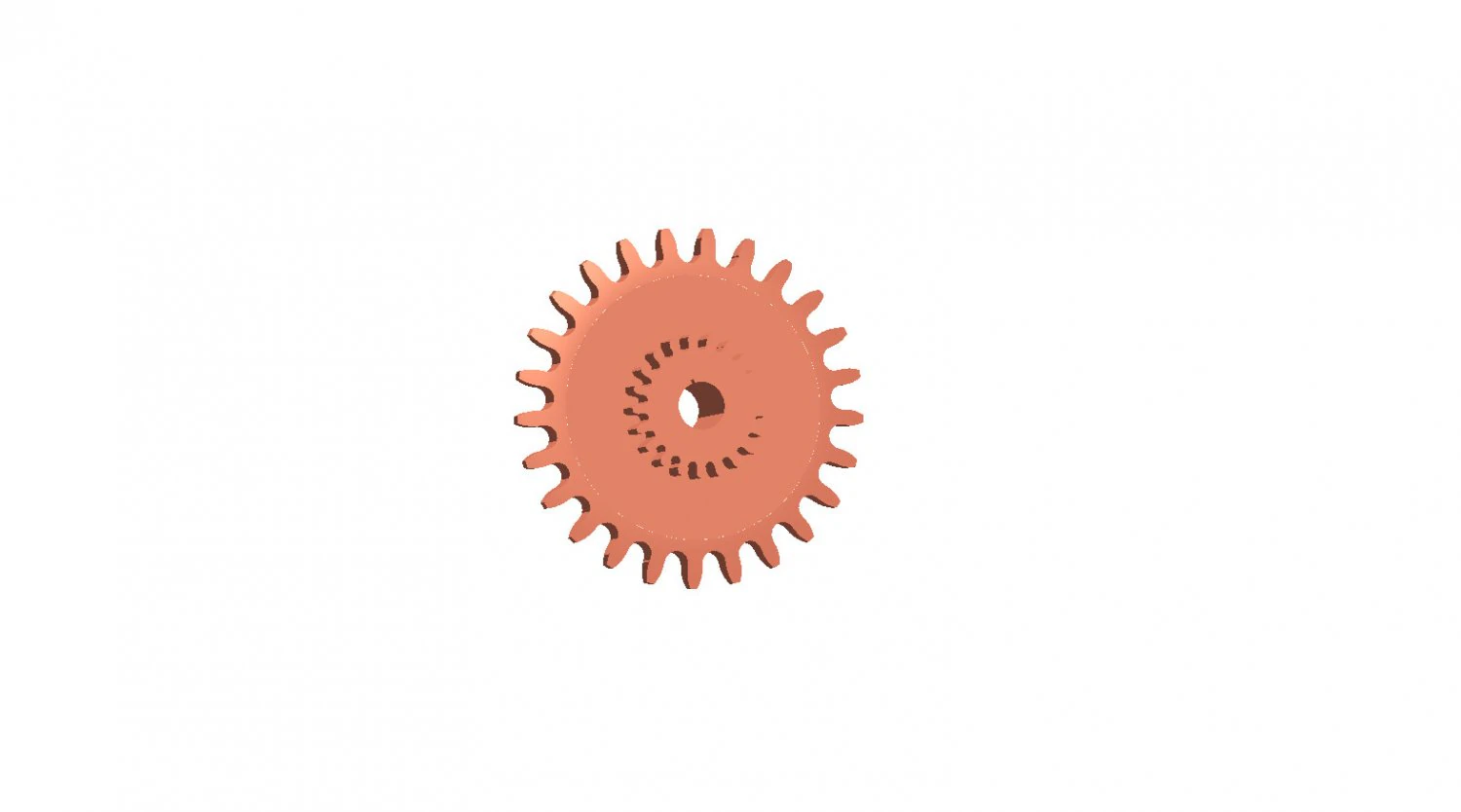 Pinion 3D Print Model .c4d .max .obj .3ds .fbx .stl .blend 