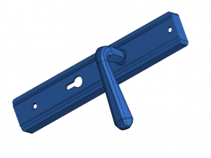 Serrure porte 3Dモデル