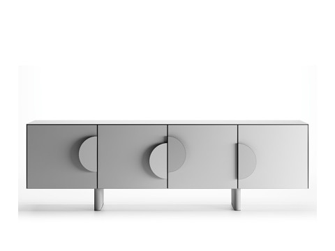Combo Modern Sideboard Set 3D 模型