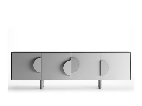 Combo Modern Sideboard Set 3D Model