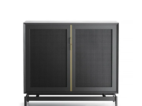 Combo Modern Sideboard Set 3D Model