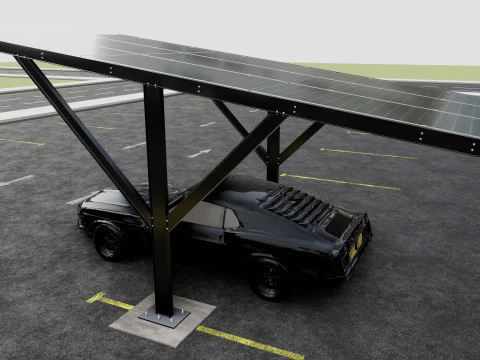 Y TİPİ MODERN G&Uuml;NEŞ ARABALARI TİP-6 3D Model