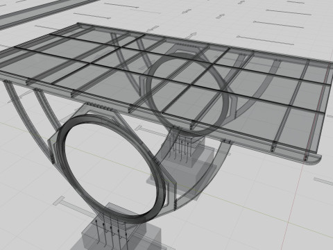 Modern Solar Carport-TEZCAN-Type-2 Modelo 3D