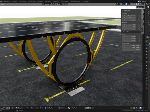 Modern Solar Carport-TEZCAN-Type-2 Modelo 3D
