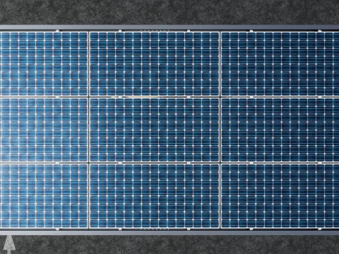 Modern Solar Carport-TEZCAN-Type-3 3D Model