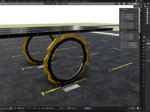 Modern Solar Carport-TEZCAN-Type-3 3D Model