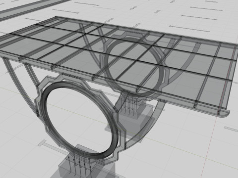 Modern Solar Carport-TEZCAN-Type-4 Model 3D