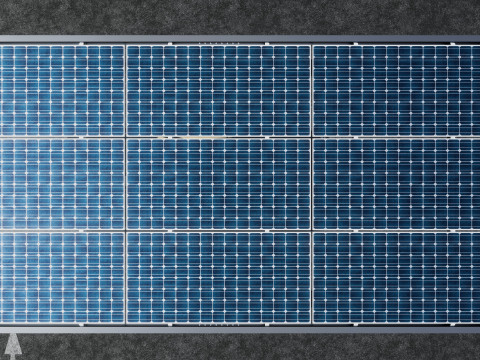 Modern Solar Carport-TEZCAN-Type-5 3D Модель