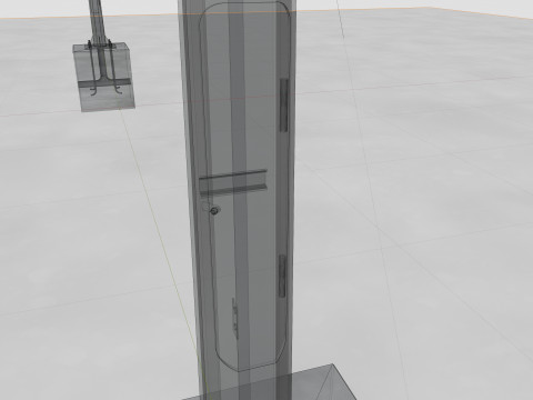 6MT LIGHTING POLE-QUADRUPLE BENDING ARM Modello 3D