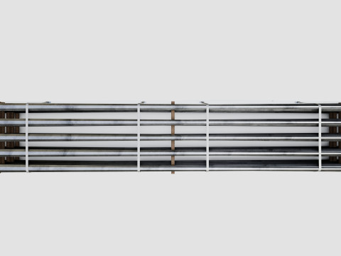 CARGO MODELS FOR TRUCK TRAILER-Polygon Pole Type-1 3D Model