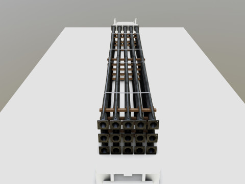 CARGO MODELS FOR TRUCK TRAILER-Polygon Pole Type-1 3D Model