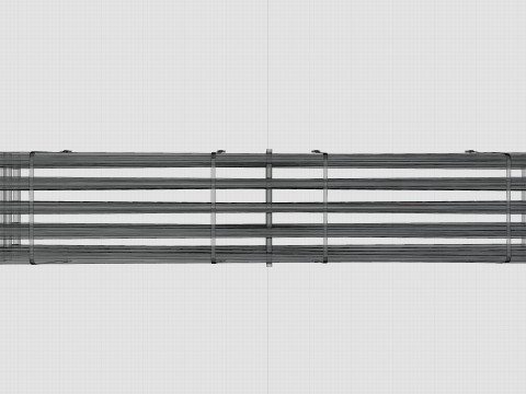 CARGO MODELS FOR TRUCK TRAILER-Polygon Pole Type-1 3D Model