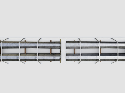 CARGO MODELS FOR TRUCK TRAILER-Polygon Pole Type-2 Model 3D
