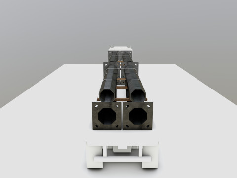 CARGO MODELS FOR TRUCK TRAILER-Polygon Pole Type-2 Model 3D