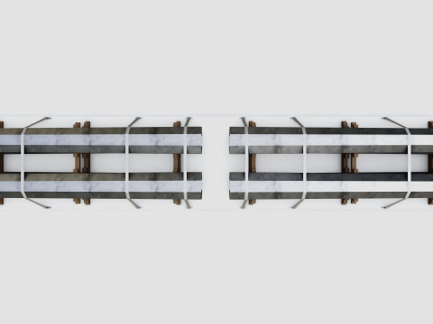 CARGO MODELS FOR TRUCK TRAILER-Polygon Pole Type-2-1 3D Модель