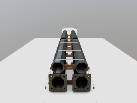 CARGO MODELS FOR TRUCK TRAILER-Polygon Pole Type-2-1 3D Модель