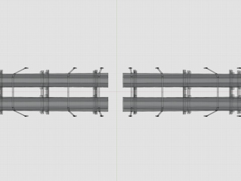 CARGO MODELS FOR TRUCK TRAILER-Polygon Pole Type-2-1 3D Модель