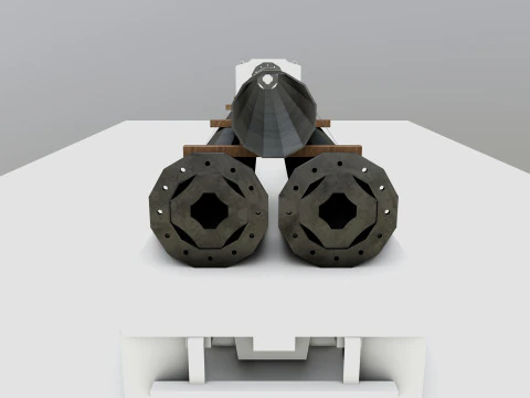CARGO MODELS FOR TRUCK TRAILER-Polygon Pole Type-3 3D Model