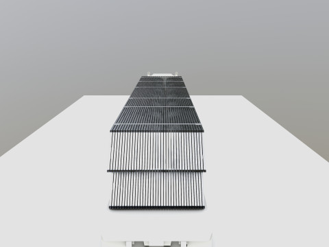 CARGO MODELS FOR TRUCK TRAILER-Roof Modul Type-2 Modèle 3D