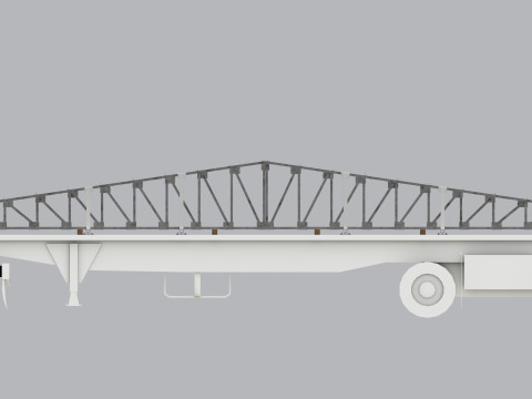 CARGO MODELS FOR TRUCK TRAILER-Roof Modul Type-3 3D-Modell