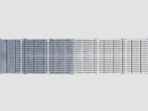 CARGO MODELS FOR TRUCK TRAILER-Roof Modul Type-3 3D Model