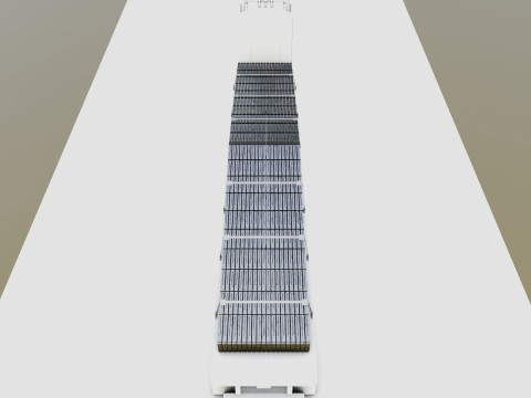 CARGO MODELS FOR TRUCK TRAILER-Roof Modul Type-3 3D-Modell