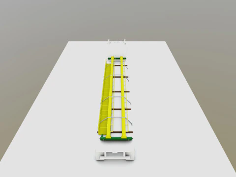 CARGO MODELS FOR TRUCK TRAILER-Overhead Crane Type-1 3D Model