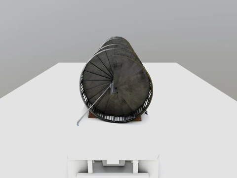 CARGO MODELS FOR TRUCK TRAILER-Spiral Stair Type-1 3D Model