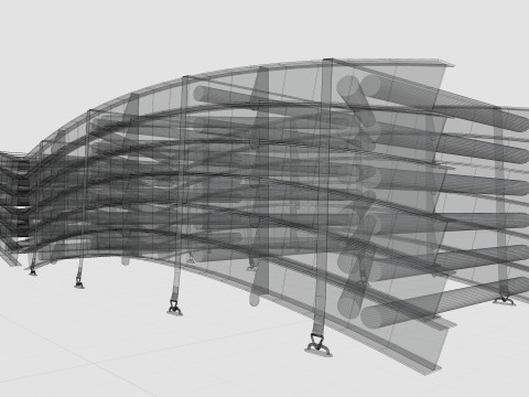 CARGO MODELS FOR TRUCK TRAILER-Bridge Modul Type-1 3D Model