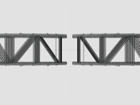 CARGO MODELS FOR TRUCK TRAILER-Bridge Modul Type-1 3D Model