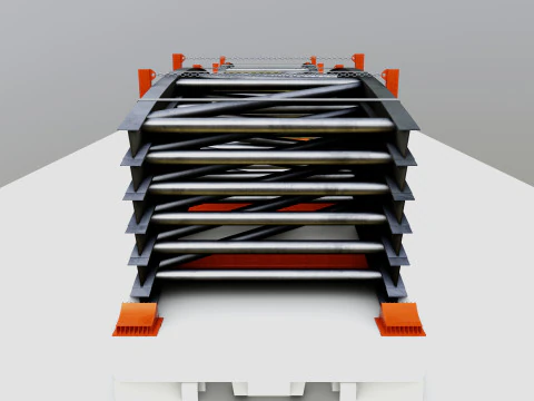 CARGO MODELS FOR TRUCK TRAILER-Bridge Modul Type-1-1 3D Model