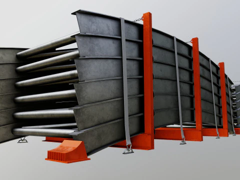 CARGO MODELS FOR TRUCK TRAILER-Bridge Modul Type-1-1 3D Model