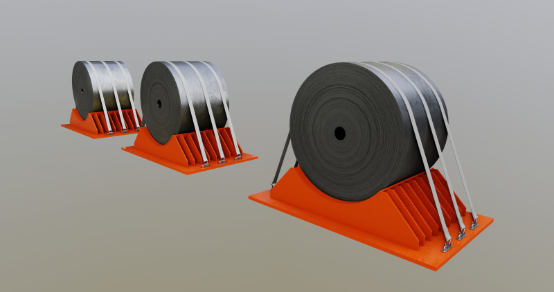 CARGO MODELS FOR TRUCK TRAILER-Roll Sheet Type-1 3D-Modell .c4d .max .obj .3ds .fbx .stl .blend