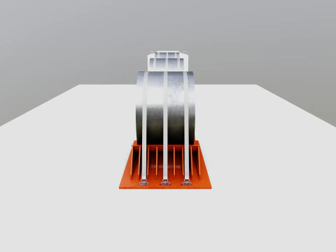 CARGO MODELS FOR TRUCK TRAILER-Roll Sheet Type-1 3D Model