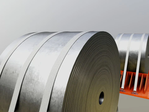 CARGO MODELS FOR TRUCK TRAILER-Roll Sheet Type-1 3D Model
