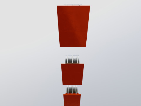 CARGO MODELS FOR TRUCK TRAILER-Roll Sheet Type-1 3D-Modell