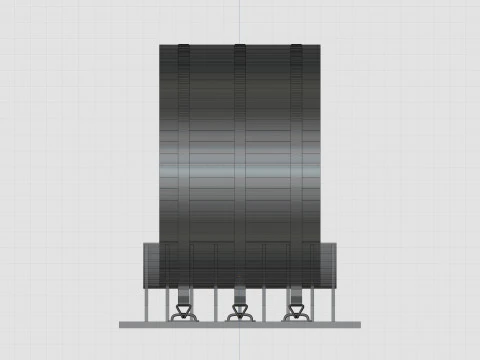 CARGO MODELS FOR TRUCK TRAILER-Roll Sheet Type-1 3D Model