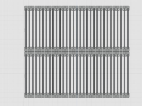 CARGO MODELS FOR TRUCK TRAILER-Roof Modul Type-4 3D Model