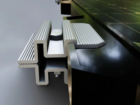 New Frame Solar Panel Collection 3D Model