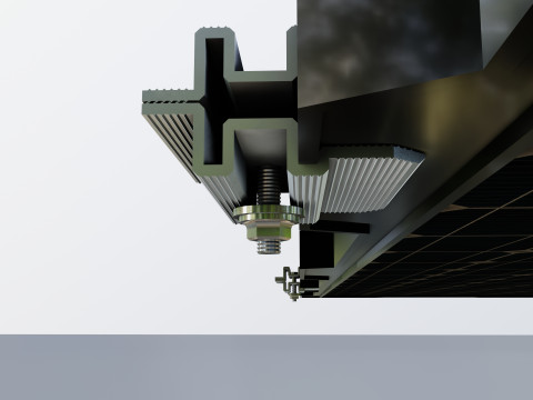 New Frame Solar Panel Collection Modelo 3D