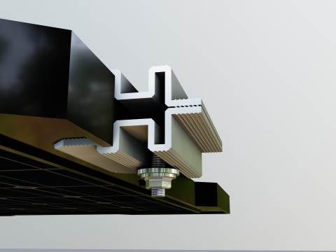 New Frame Solar Panel Collection Modelo 3D
