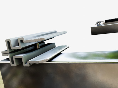 Sample Assembly for New Framed Solar Panel 3D Model