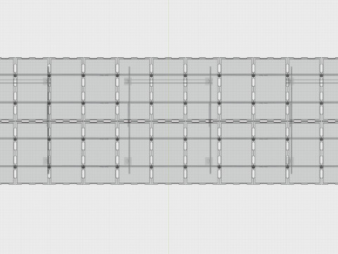 Sample Assembly for New Framed Solar Panel 3D Model