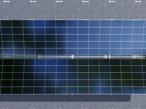 Y TypeSolar Carport 3D 모델