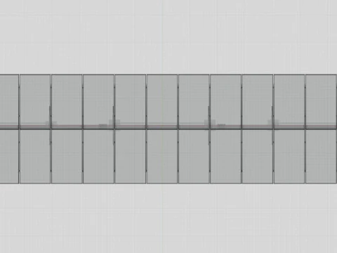 Manual Tracker Solar Energy Structure Type-1 3D Model
