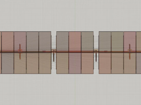 Manual Tracker Solar Energy Structure Type-3 3D Model